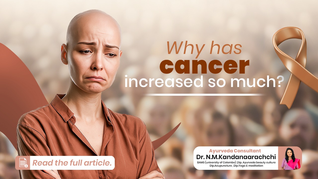 Why has cancer increased so much ?