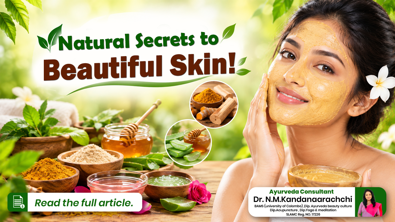 🌿 Natural Secrets to Beautiful Skin! ✨